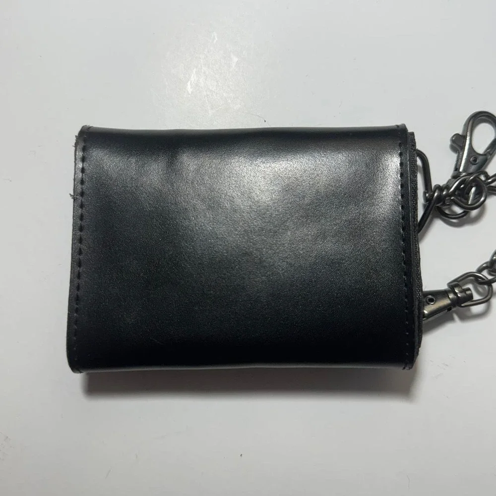 Y2K‎ genuine leather Ozzy Osbourne chain wallet